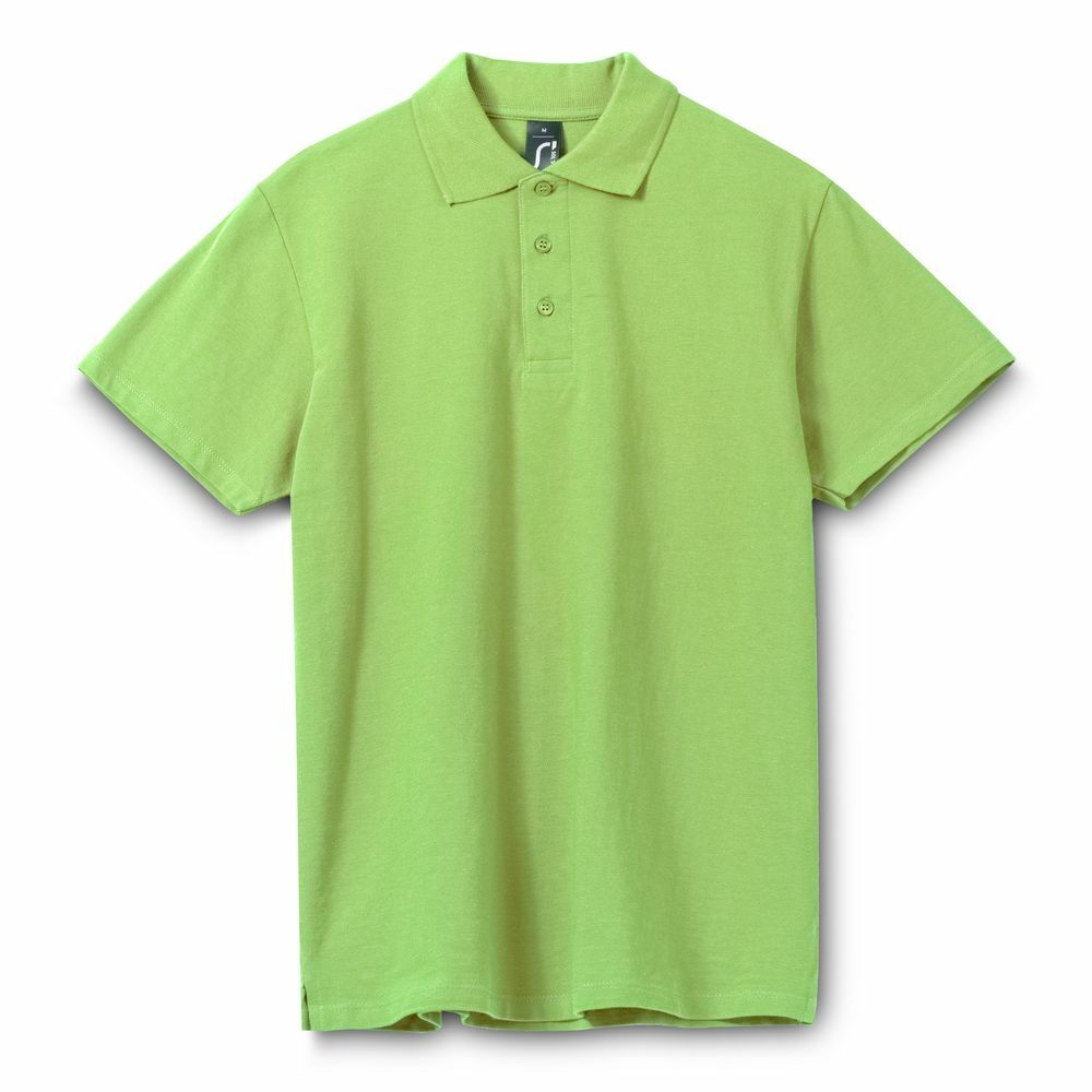 1898.94&nbsp;1768.000&nbsp;Рубашка поло мужская SPRING 210, зеленое яблоко&nbsp;43542