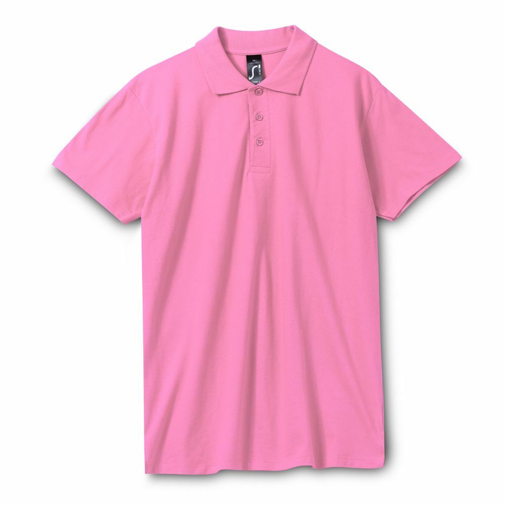 1898.56&nbsp;1768.000&nbsp;Рубашка поло мужская SPRING 210, розовая&nbsp;43981