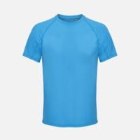 04787321&nbsp;530&nbsp;Футболка спортивная унисекс Vortex, ярко-бирюзовая&nbsp;280069