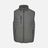 04809370&nbsp;4490&nbsp;Жилет софтшелл унисекс Falcon BW, темно-серый&nbsp;280052