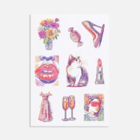 19071.02&nbsp;150&nbsp;Стикерпак бумажный Thematik, для женщин&nbsp;279224