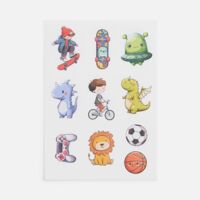 19071.03&nbsp;150&nbsp;Стикерпак бумажный Thematik, для мальчиков&nbsp;279225