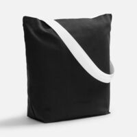 19267.60&nbsp;571&nbsp;Шопер B5, черный с широкими белыми ручками&nbsp;278885