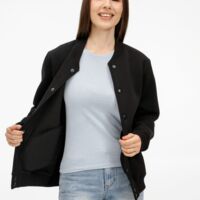 20190.30&nbsp;3325&nbsp;Бомбер унисекс AtmosWear, черный&nbsp;276562