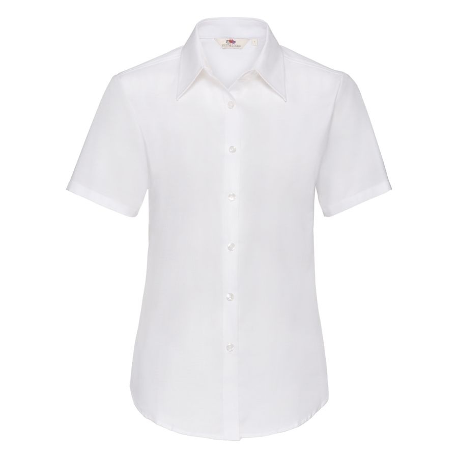 650000.30/L&nbsp;577.000&nbsp;Рубашка "Lady-Fit Short Sleeve Oxford Shirt", белый_L, 70% х/б, 30% п/э, 130 г/м2&nbsp;98813