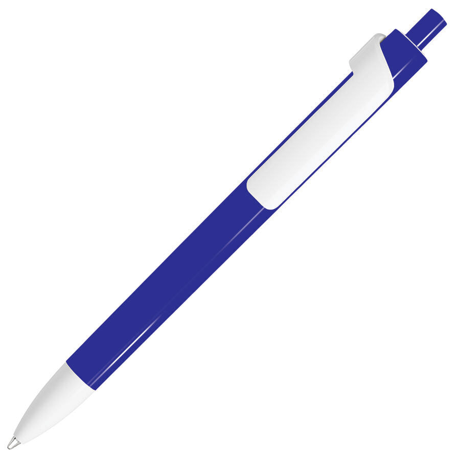 602/136&nbsp;53.000&nbsp;FORTE, ручка шариковая, синий/белый, пластик&nbsp;49225