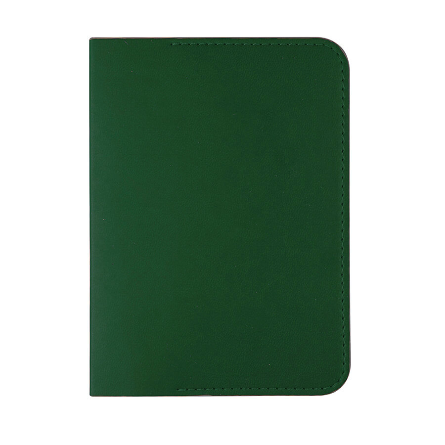 34008/15&nbsp;320.000&nbsp;Обложка для паспорта  "Impression", 10*13,5 см, PU, зеленый с серым&nbsp;50413
