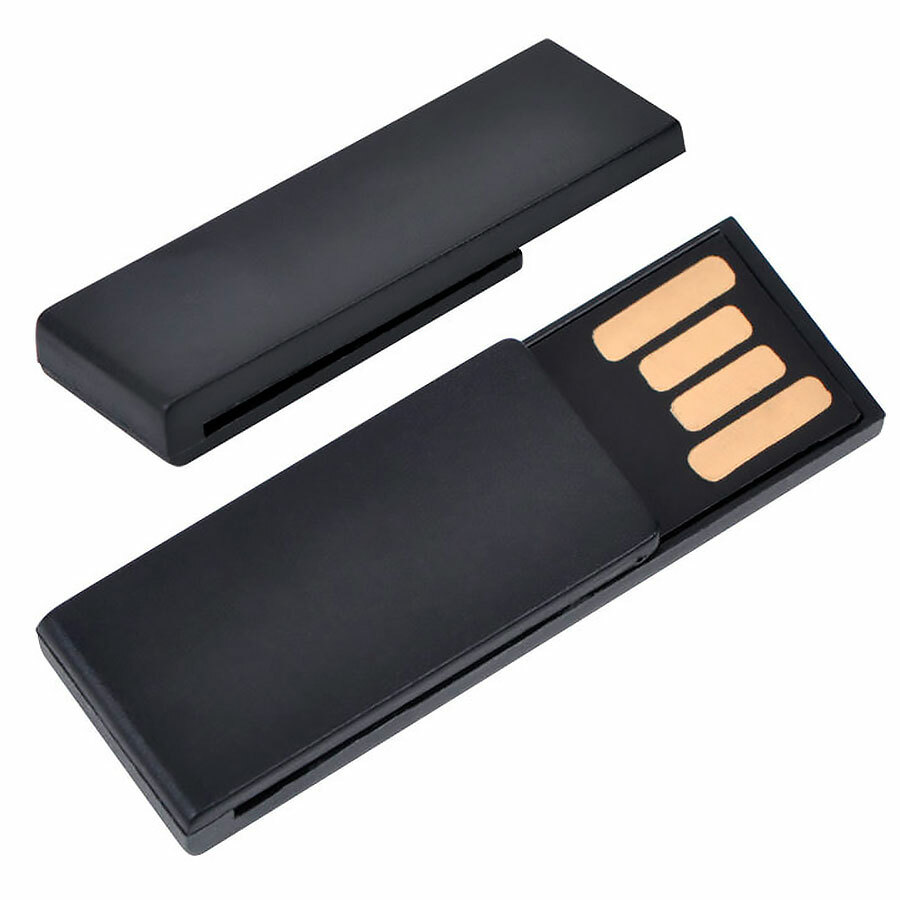 19304_8Gb/35&nbsp;389.250&nbsp;USB flash-карта "Clip" (8Гб),черная,3,8х1,2х0,5см,пластик&nbsp;23028