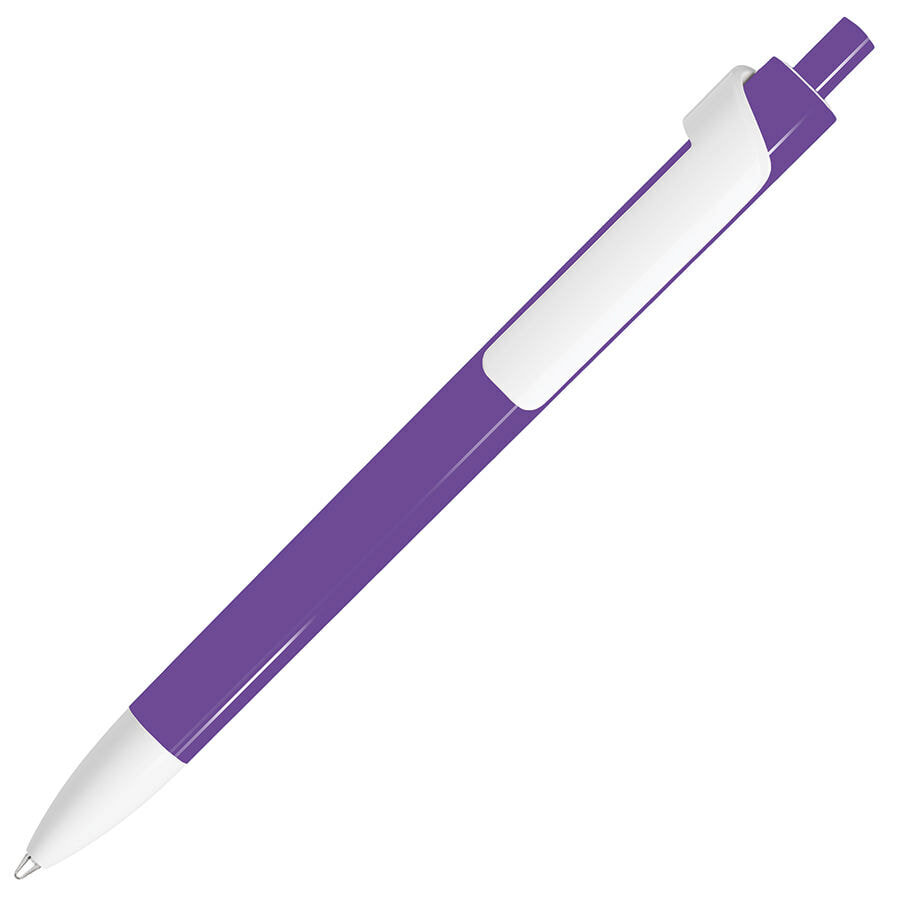 602/126&nbsp;35.000&nbsp;FORTE, ручка шариковая, фиолетовый/белый, пластик&nbsp;49219