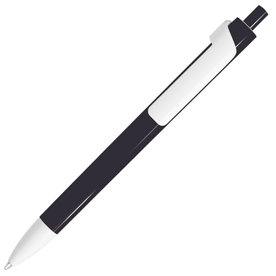 602/35&nbsp;35.000&nbsp;FORTE, ручка шариковая, черный/белый, пластик&nbsp;49228