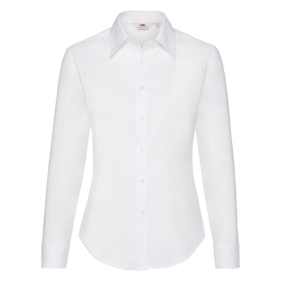 650020.30/XS&nbsp;999.000&nbsp;Рубашка "Lady-Fit Long Sleeve Oxford Shirt", белый_XS, 70% х/б, 30% п/э, 130 г/м2&nbsp;98811