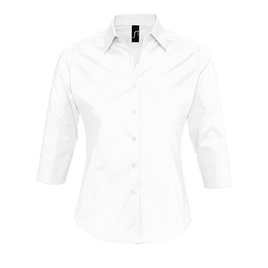 717010.102/XL&nbsp;3109.000&nbsp;Рубашка женская "Effect", белый_XL, 97% х/б, 3% п/э, 140г/м2&nbsp;109606