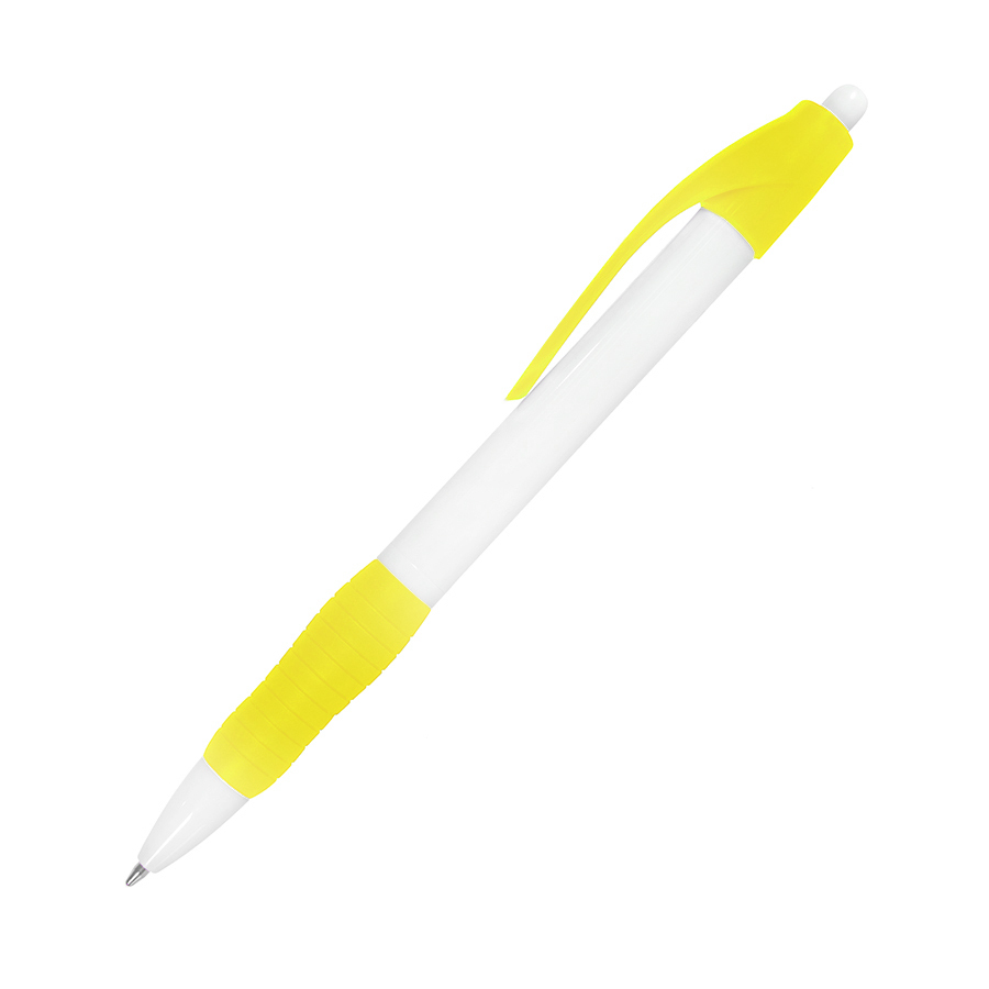 22804/03&nbsp;14.300&nbsp;N4, ручка шариковая с грипом, белый/желтый, пластик&nbsp;109330