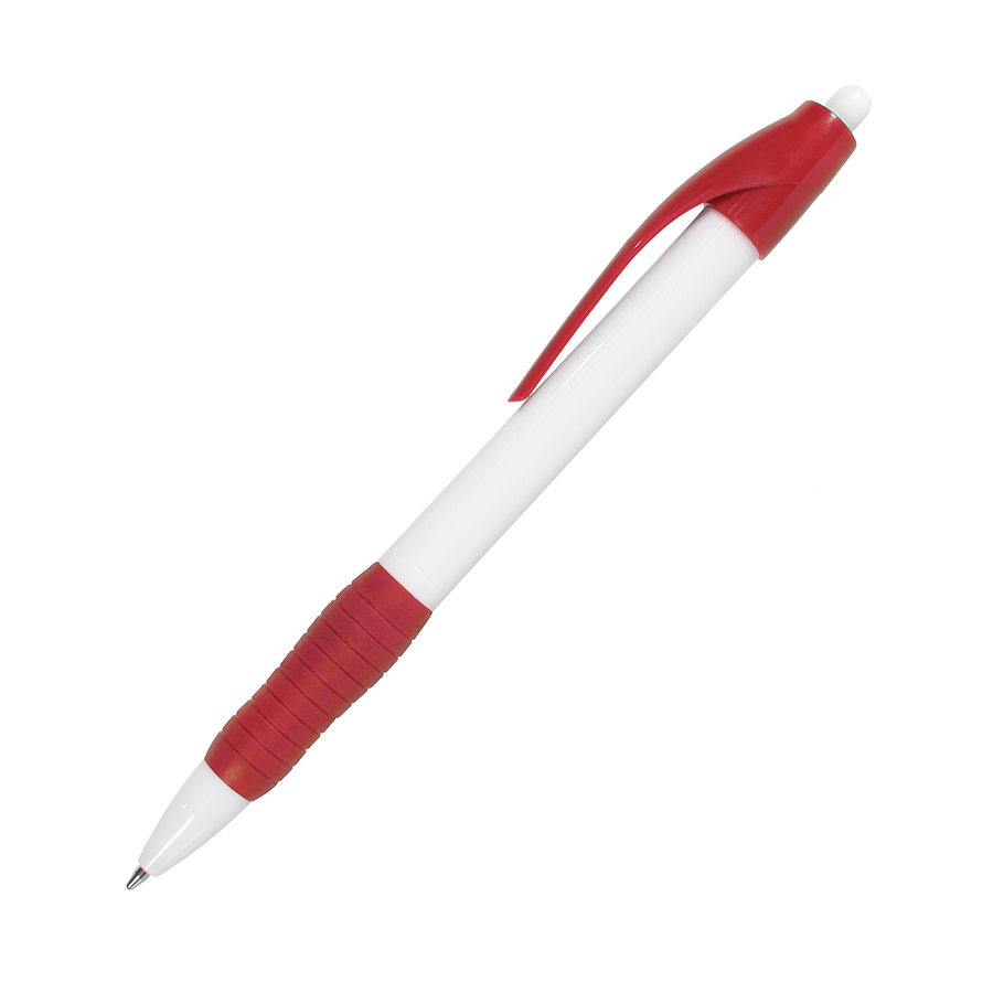 22804/08&nbsp;16.000&nbsp;N4, ручка шариковая с грипом, белый/красный, пластик&nbsp;109329