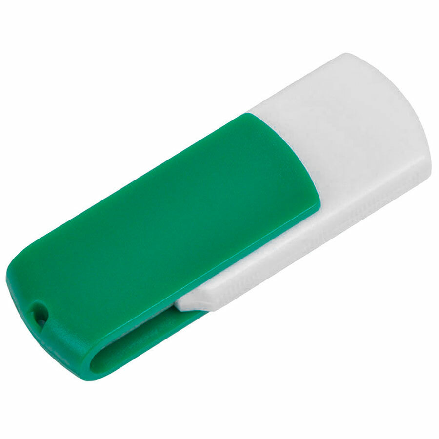 19312_8Gb/15&nbsp;389.000&nbsp;USB flash-карта "Easy" (8Гб),белая с зеленым, 5,7х1,9х1см,пластик&nbsp;48067