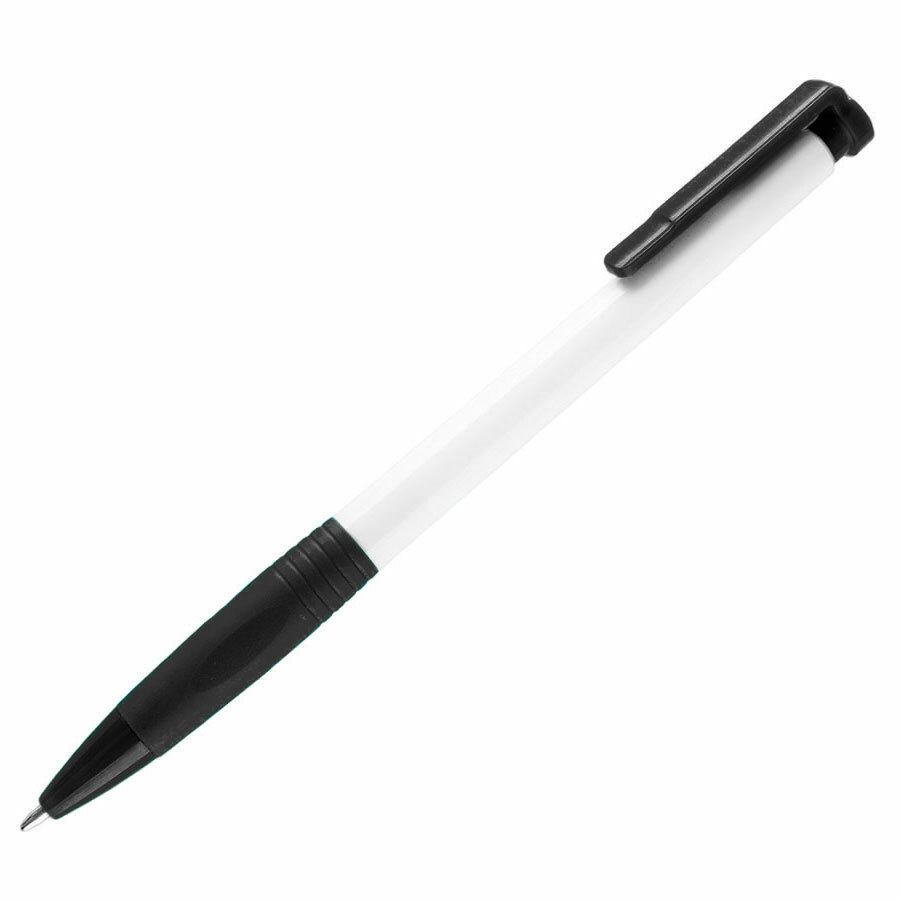 38013/35&nbsp;6.000&nbsp;N13, ручка шариковая с грипом, пластик, белый, черный&nbsp;150902