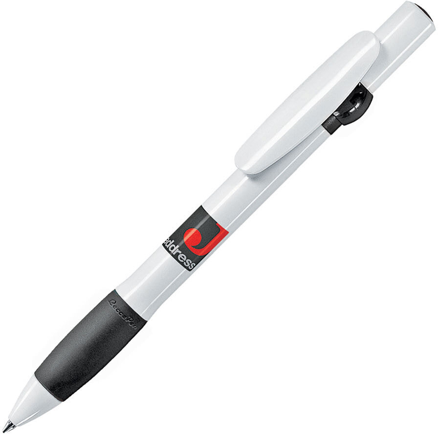 330/35&nbsp;14.000&nbsp;ALLEGRA, ручка шариковая, черный/белый, пластик&nbsp;49423