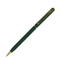 1101/15&nbsp;54.000&nbsp;SLIM, ручка шариковая, зеленый/золотистый, металл&nbsp;49777