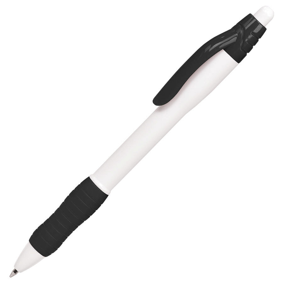 22804/35&nbsp;10.000&nbsp;N4, ручка шариковая с грипом, белый/черный, пластик&nbsp;109332