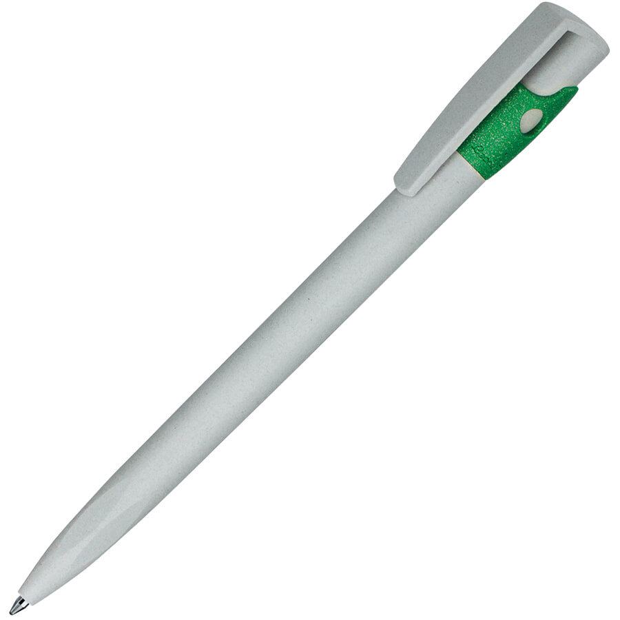 392EW/15&nbsp;20.000&nbsp;KIKI ECOLINE, ручка шариковая, серый/зеленый, экопластик&nbsp;49271