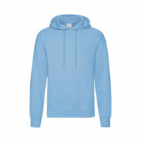 622080.YT/L&nbsp;1182&nbsp;Толстовка "Hooded Sweat", небесно-голубой_L, 80% х/б, 20% п/э, 280 г/м2&nbsp;98868