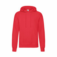 622080.40/L&nbsp;1689&nbsp;Толстовка "Hooded Sweat", красный_L, 80% х/б, 20% п/э, 280 г/м2&nbsp;98869