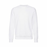 622020.30/2XL&nbsp;1530&nbsp;Свитшот с начесом "Classic Set-In Sweat", белый_2XL, 80% х/б, 20% п/э, 280 г/м2&nbsp;99235