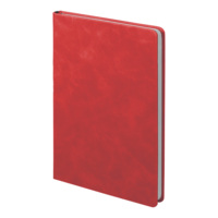 24745/08/35&nbsp;693&nbsp;Ежедневник недатированный Muse, красный, А5, с декоративной черной полосой, блок в линейку&nbsp;281465