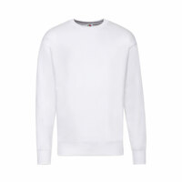 621560.30/L&nbsp;901&nbsp;Свитшот без начеса "Lightweight Set-in Sweat", белый, L, 80% х/б 20% полиэстер, 240 г/м2&nbsp;98598