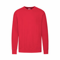 621560.40/XL&nbsp;901&nbsp;Свитшот  без начеса "Lightweight Set-in Sweat", красный, XL, 80% х/б 20% полиэстер, 240 г/м2&nbsp;98610