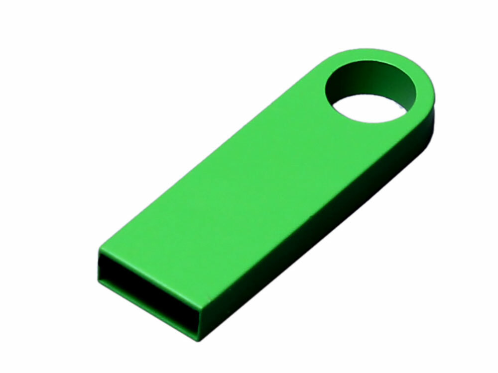 6589.4.03&nbsp;424.360&nbsp;USB 2.0-флешка на 4 Гб с мини чипом и круглым отверстием, зеленый&nbsp;202832
