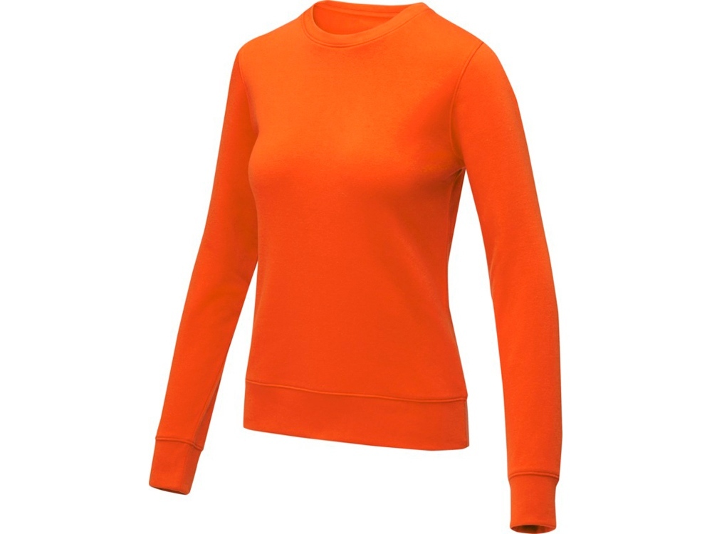 38232332XL&nbsp;3400.000&nbsp;Женский свитер Zenon с круглым вырезом, оранжевый&nbsp;143149
