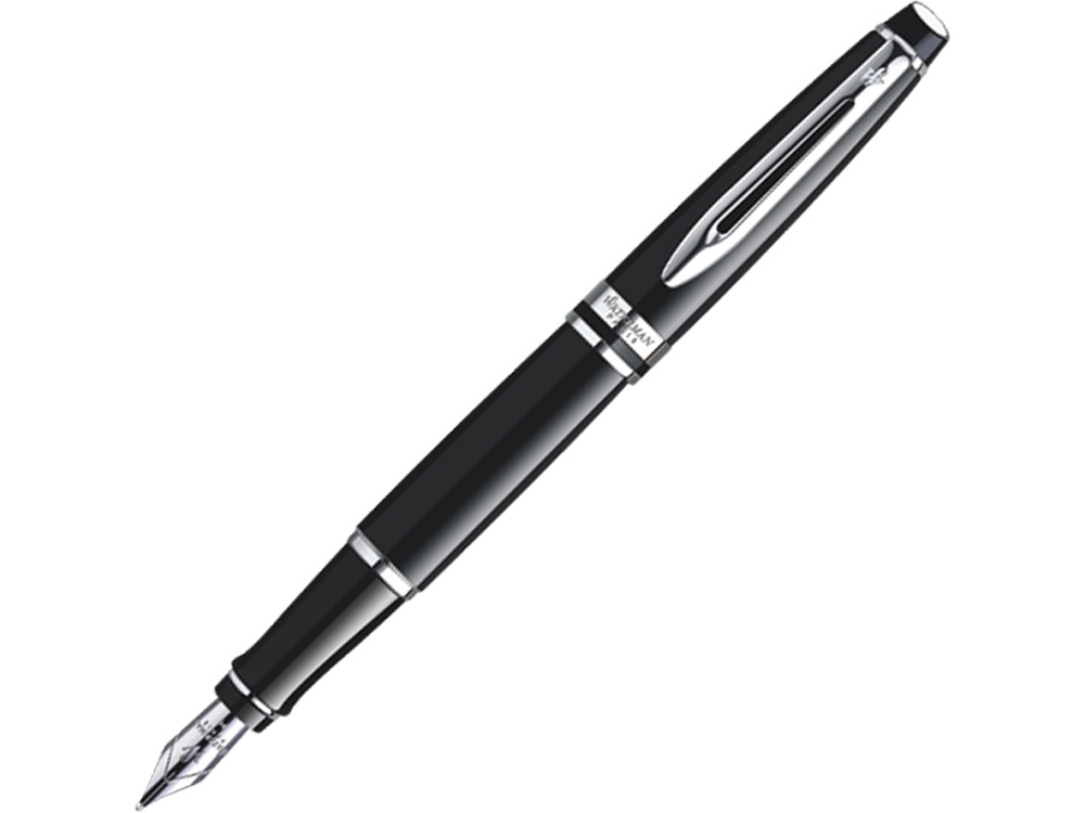 326577&nbsp;31800.000&nbsp;Ручка перьевая Waterman модель Expert в коробке, черная с серебр.&nbsp;197340