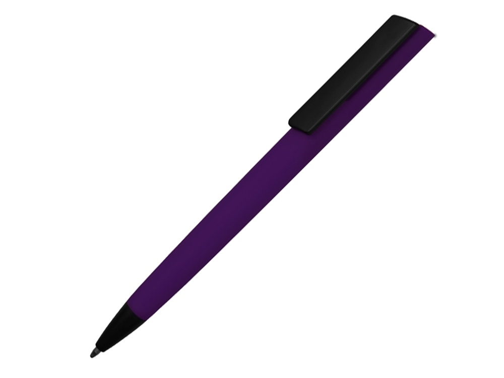 16540.14&nbsp;48.700&nbsp;Ручка пластиковая soft-touch шариковая «Taper», фиолетовый/черный&nbsp;205596