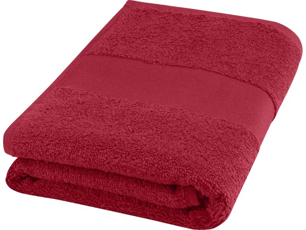 11700121&nbsp;1345.000&nbsp;Хлопковое полотенце для ванной Charlotte 50x100 см с плотностью 450 г/м², красный&nbsp;205721