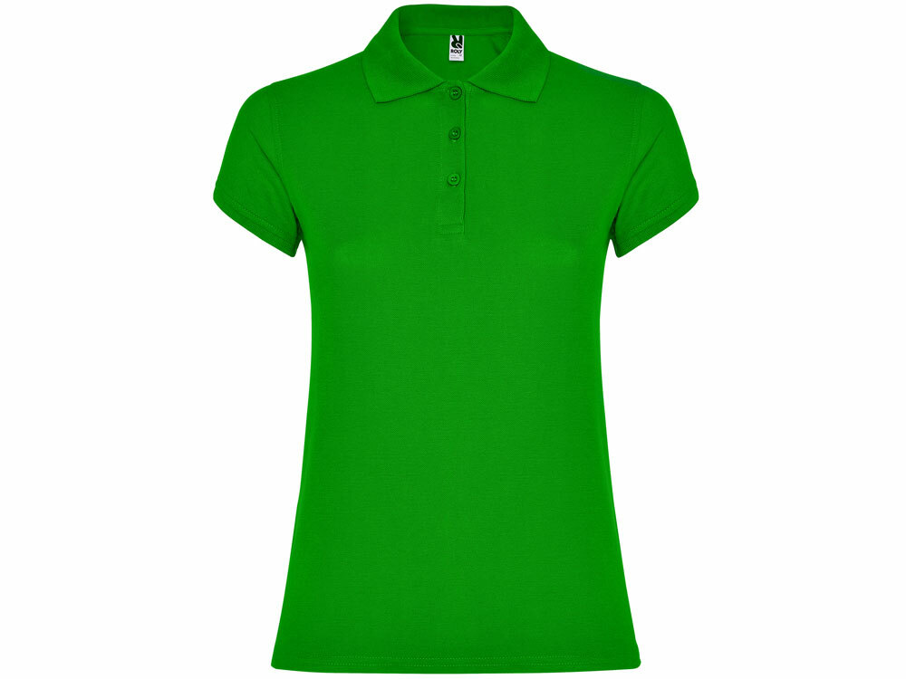 663483S&nbsp;1497.400&nbsp;Рубашка поло "Star" женская, травянисто-зеленый&nbsp;184394