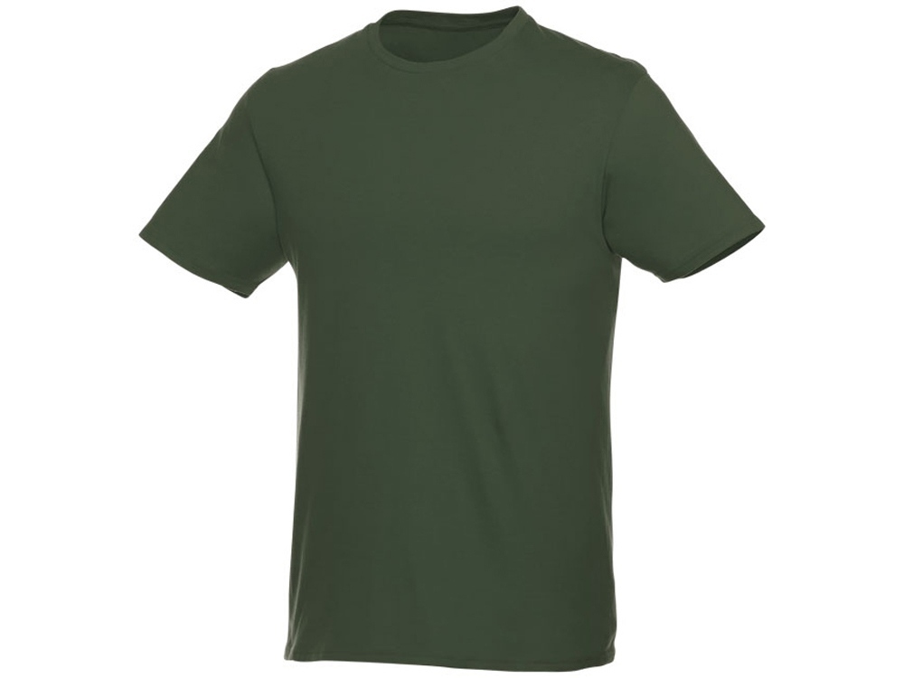 38028703XL&nbsp;790.400&nbsp;Мужская футболка Heros с коротким рукавом, зеленый армейский&nbsp;142835