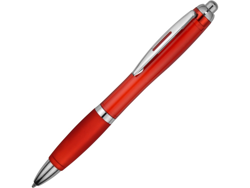 10707802&nbsp;54.100&nbsp;Ручка пластиковая шариковая "Nash", красный, синие чернила&nbsp;142707