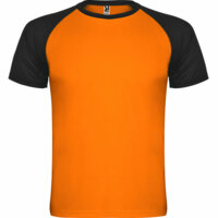 6650222302.12&nbsp;705.400&nbsp;Спортивная футболка "Indianapolis" детская, неоновый оранжевый/черный&nbsp;193257
