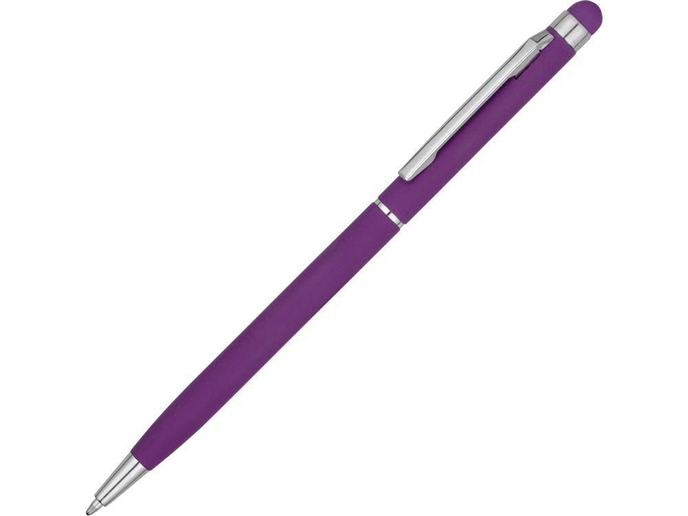 18570.14&nbsp;79.710&nbsp;Ручка-стилус шариковая "Jucy Soft" с покрытием soft touch, фиолетовый&nbsp;163257
