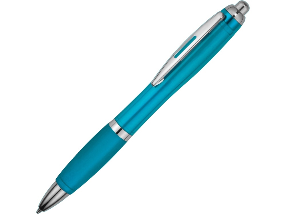 10707804&nbsp;54.100&nbsp;Ручка пластиковая шариковая "Nash", морская волна, синие чернила&nbsp;142709