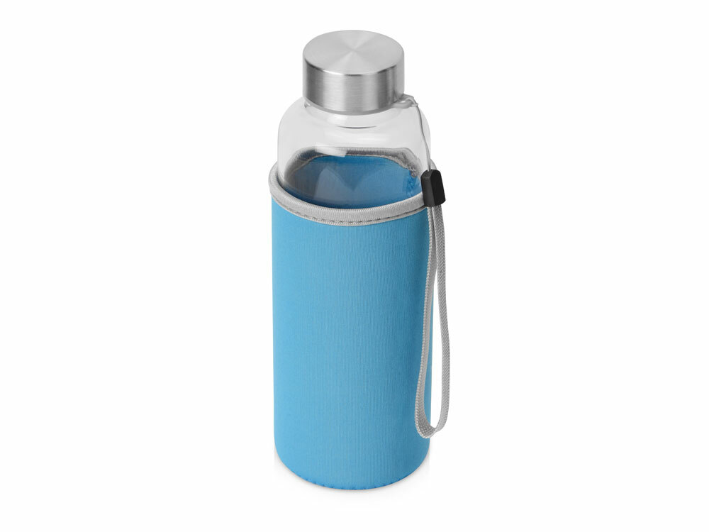 887327&nbsp;525.330&nbsp;Бутылка для воды "Pure" c чехлом, 420 мл, голубой&nbsp;188284
