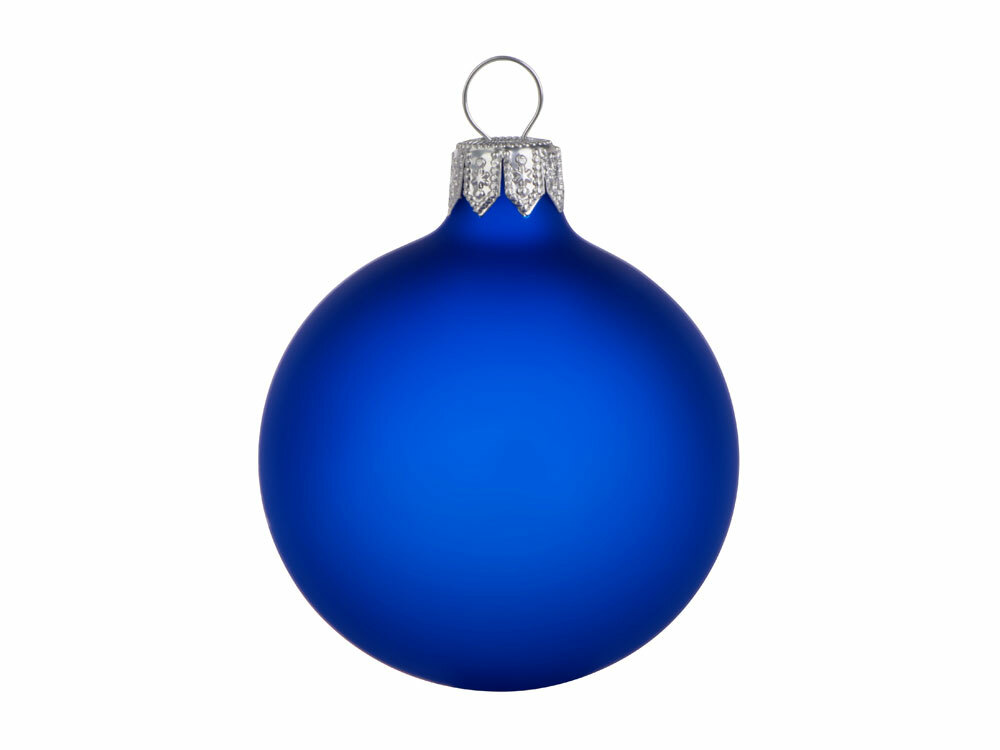 213023&nbsp;216.130&nbsp;Стеклянный шар синий матовый, заготовка шара 6 см, цвет 62&nbsp;205492