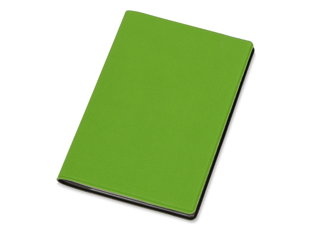 113313&nbsp;375.250&nbsp;Классическая обложка для паспорта "Favor", зеленое яблоко/серая&nbsp;197380