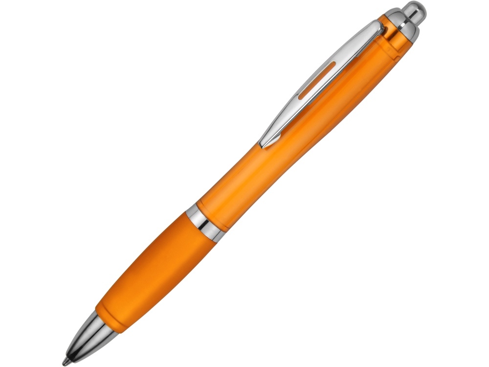 10707806&nbsp;54.100&nbsp;Ручка пластиковая шариковая "Nash", оранжевый, синие чернила&nbsp;142711