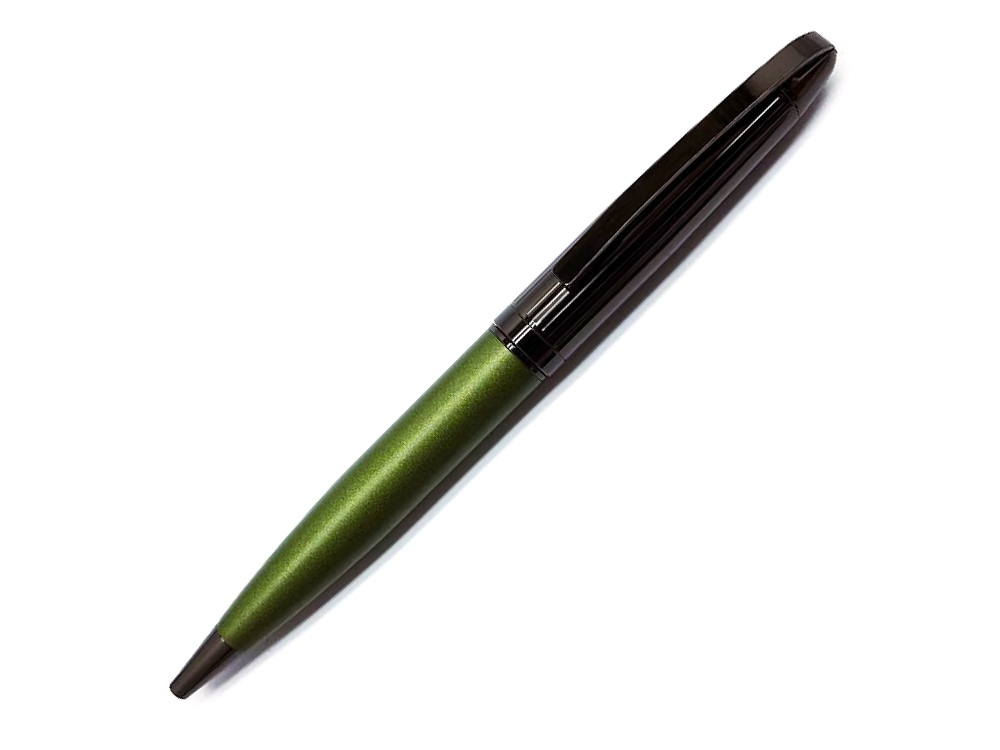 421383&nbsp;2980.000&nbsp;Ручка шариковая Pierre Cardin NOUVELLE, цвет - черненая сталь и зелёный. Упаковка E.&nbsp;206415