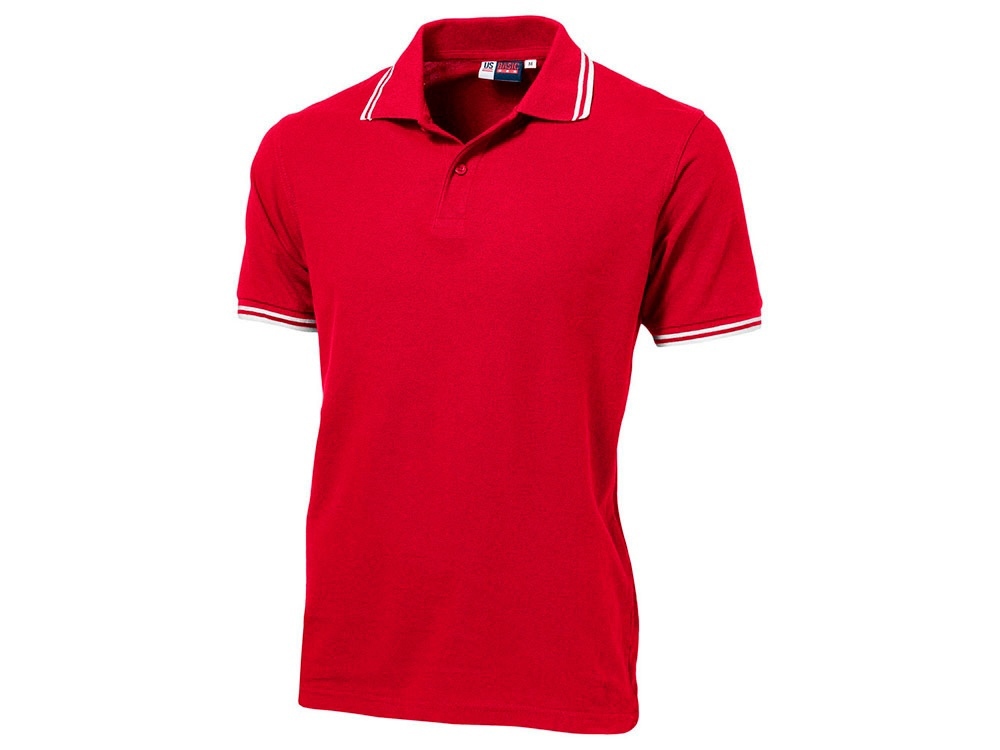 3110025DL&nbsp;1136.400&nbsp;Рубашка поло "Erie" мужская, красный&nbsp;210435