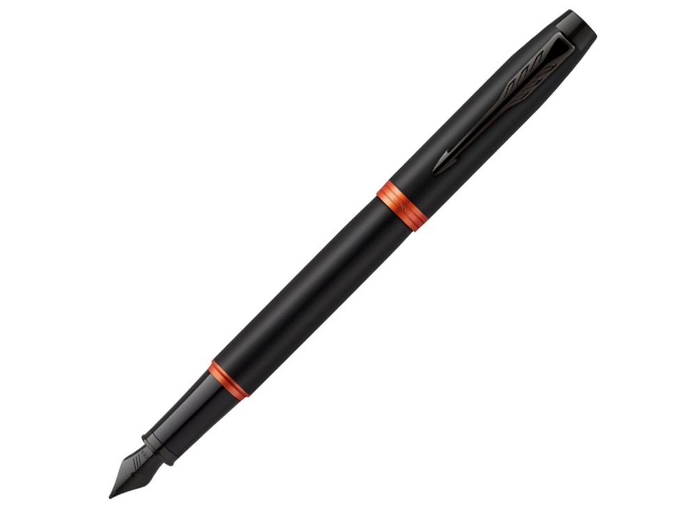 2172943&nbsp;10900.000&nbsp;Перьевая ручка Parker IM Vibrant Rings Flame Orange, стержень:F, цвет чернил: blue, в подарочной упаковке.&nbsp;209152