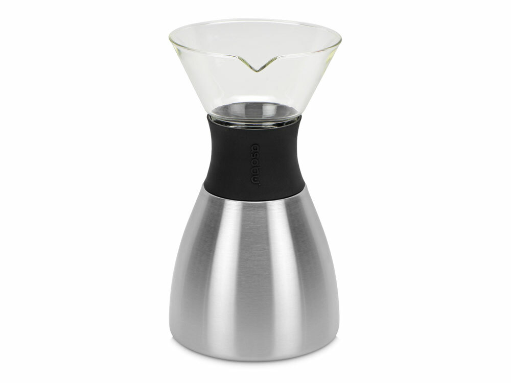 842081&nbsp;7072.61&nbsp;Кофеварка POUR OVER, 1000 мл, серебристый/черный&nbsp;195359