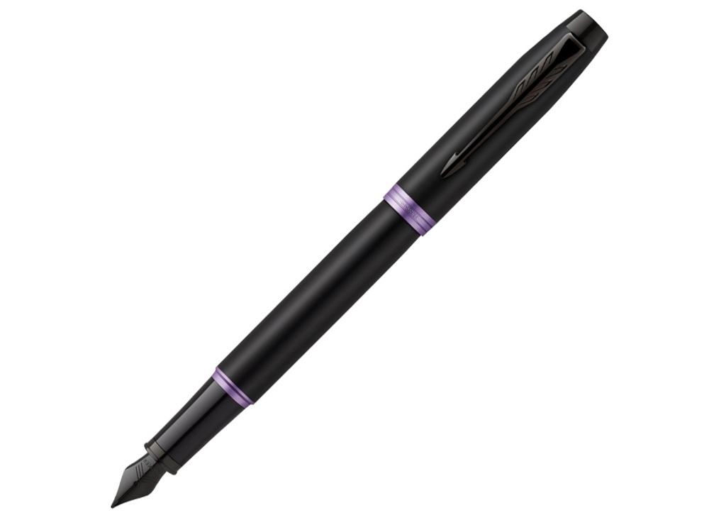 2172948&nbsp;10900.000&nbsp;Перьевая ручка Parker IM Vibrant Rings Flame Amethyst Purple, стержень:F, цвет чернил: blue, в подарочной упаковке.&nbsp;209153